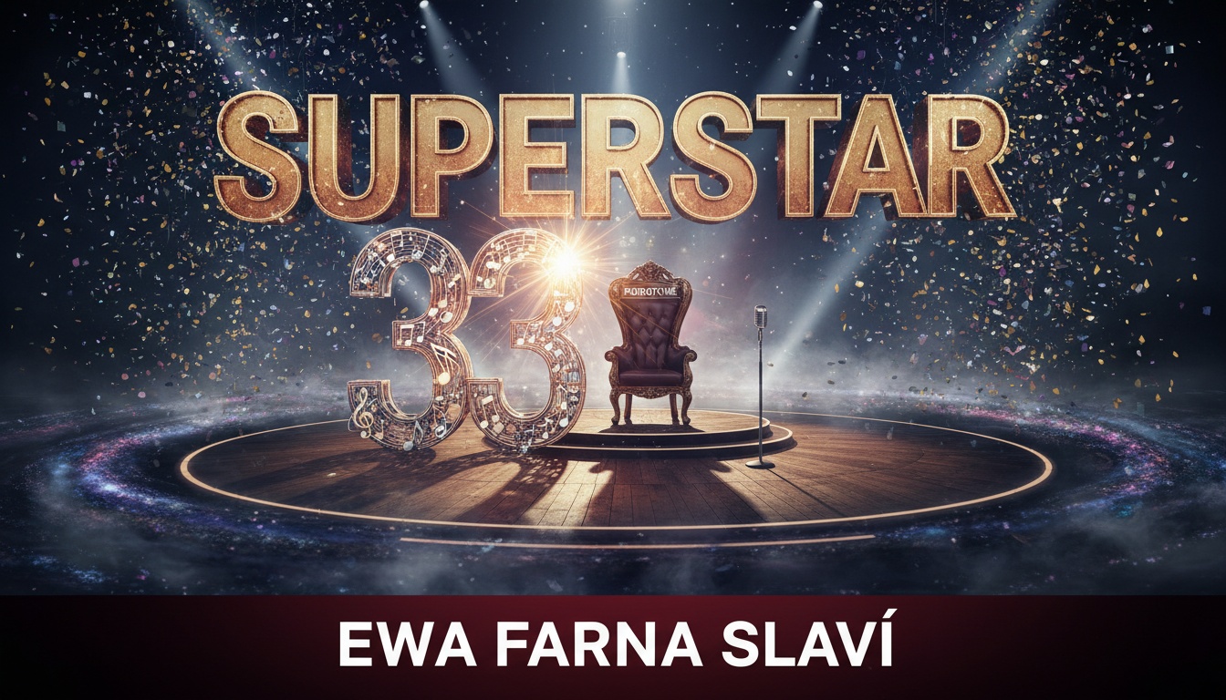 Ewa Farna slaví 33. narozeniny a vrací se do SuperStar jako porotkyně