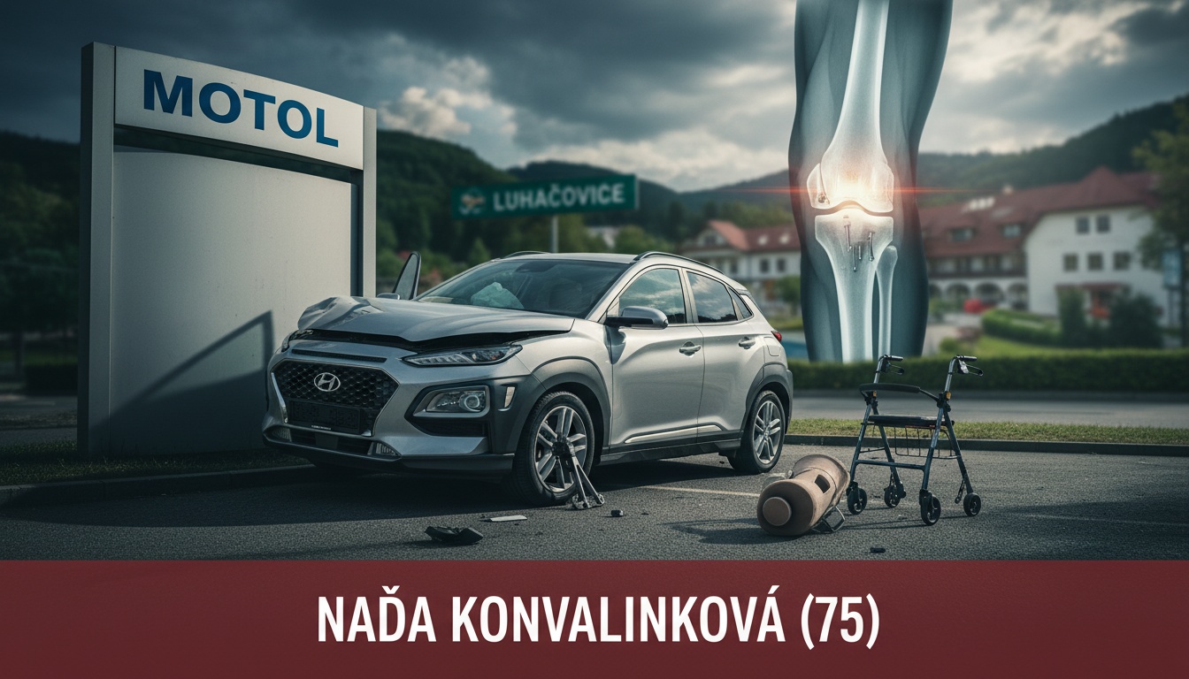 Naďa Konvalinková (75) vzpomíná na náročný rok: Operace kolen, autonehoda i výměna kyčle v Motole – a pak Luhačovice