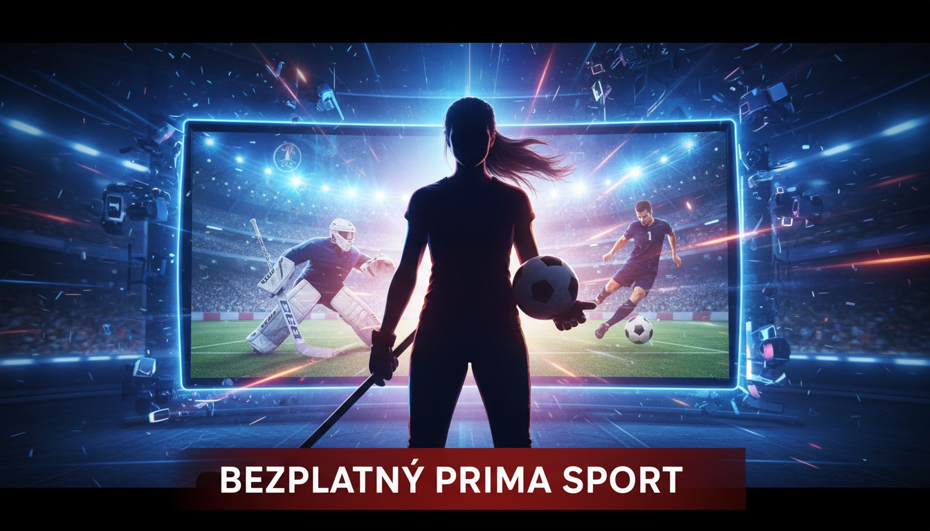 Bezplatný Prima Sport startuje s Lucií Šlégrovou. Hokej, fotbal i předkola UEFA čekají diváky